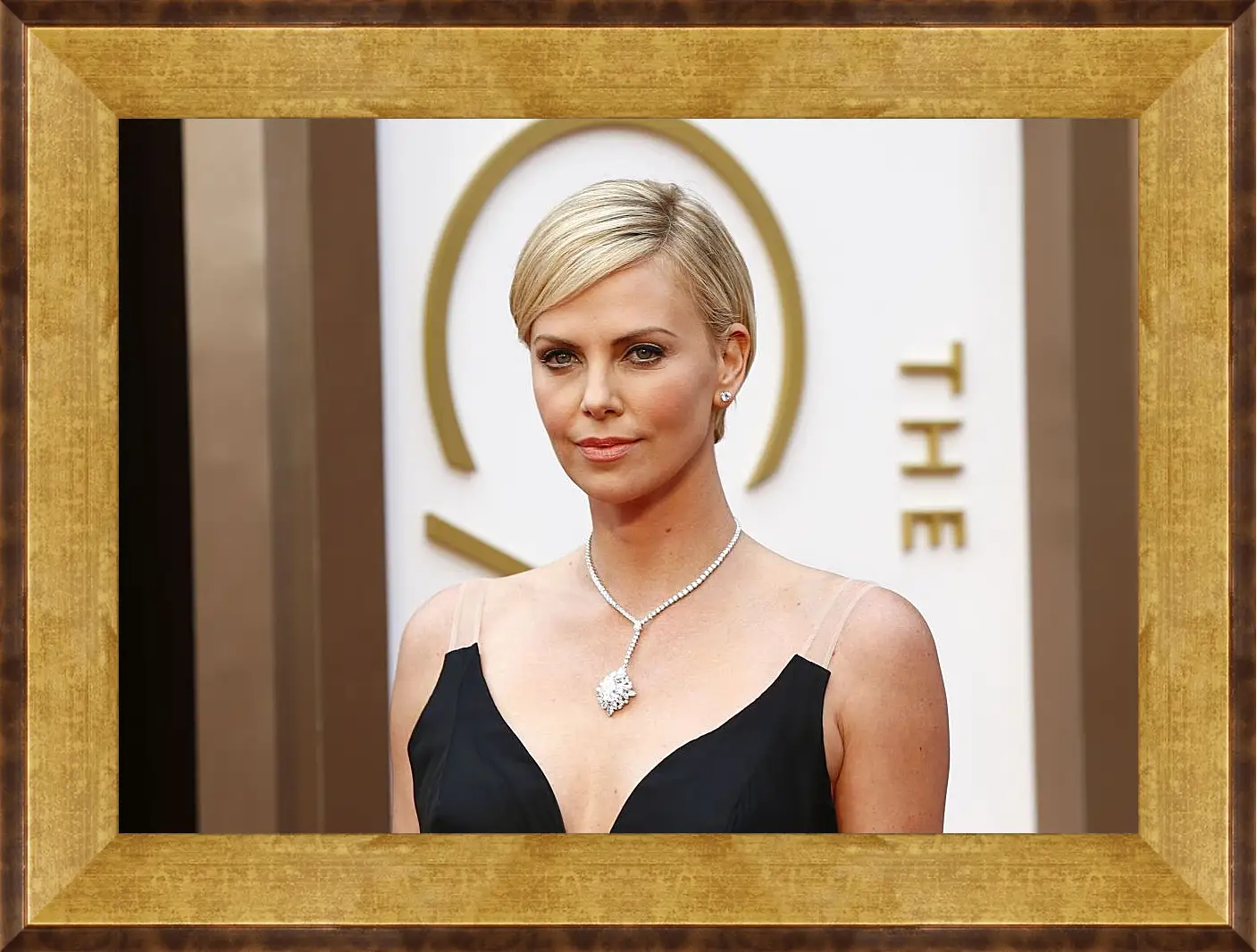 Картина в раме - Шарлиз Терон. Charlize Theron