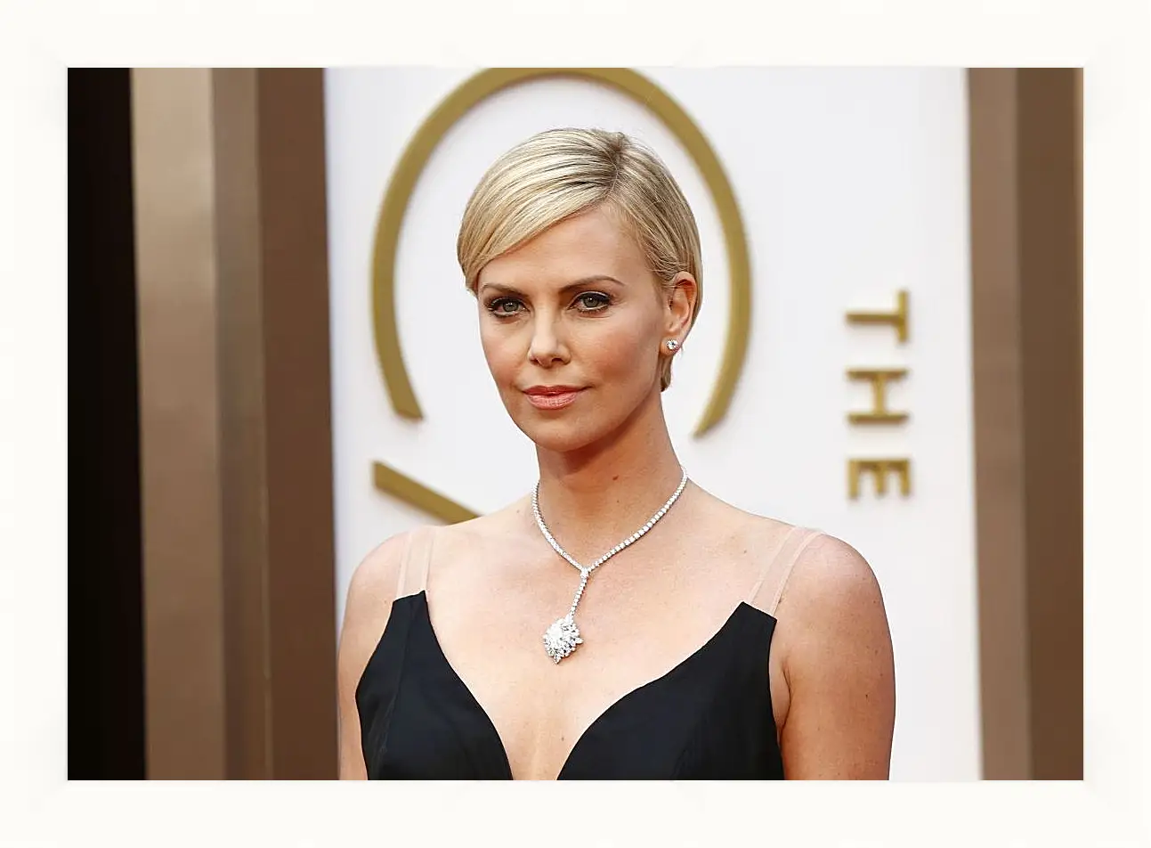 Картина в раме - Шарлиз Терон. Charlize Theron