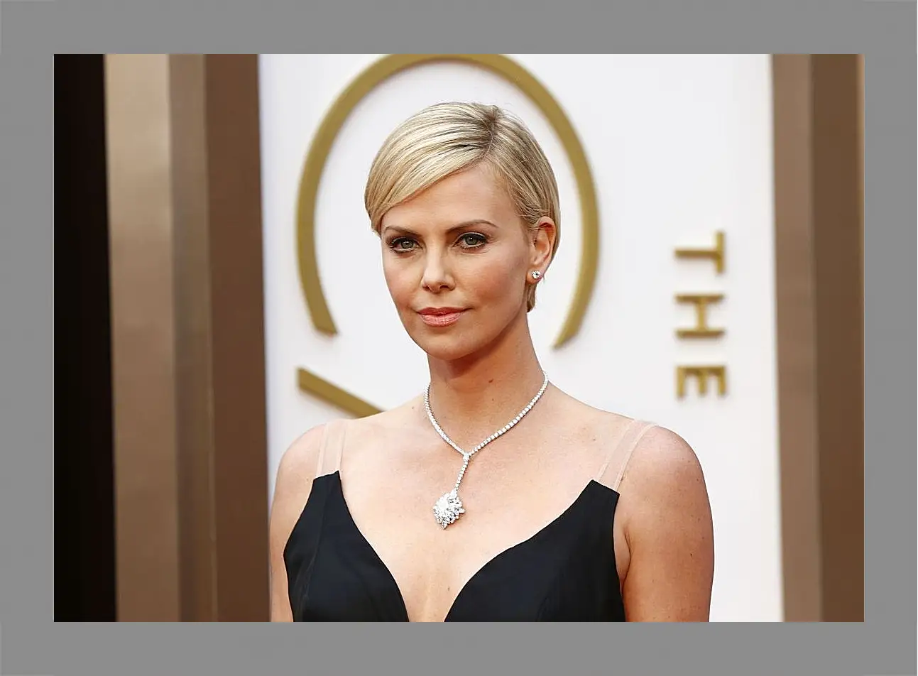 Картина в раме - Шарлиз Терон. Charlize Theron