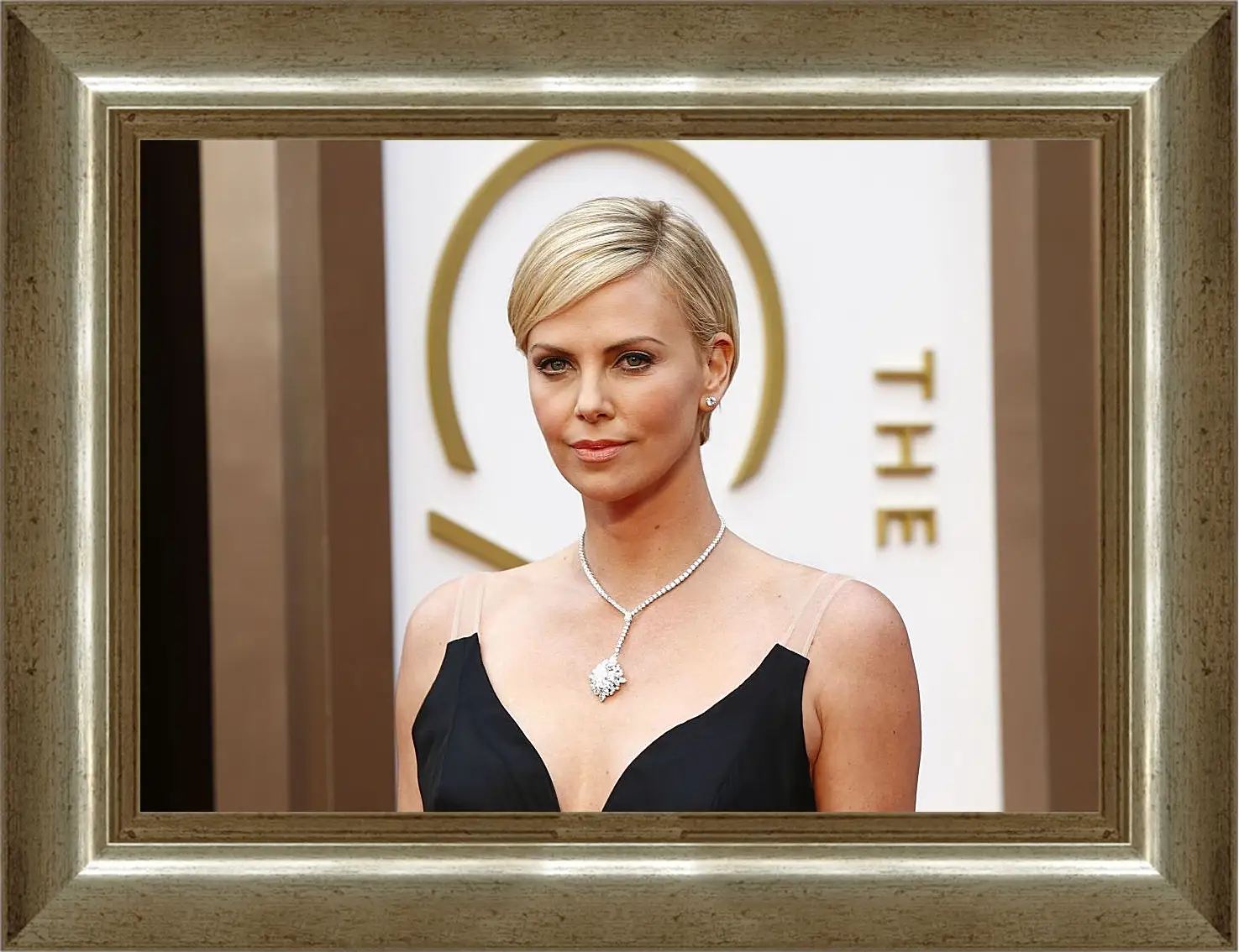 Картина в раме - Шарлиз Терон. Charlize Theron