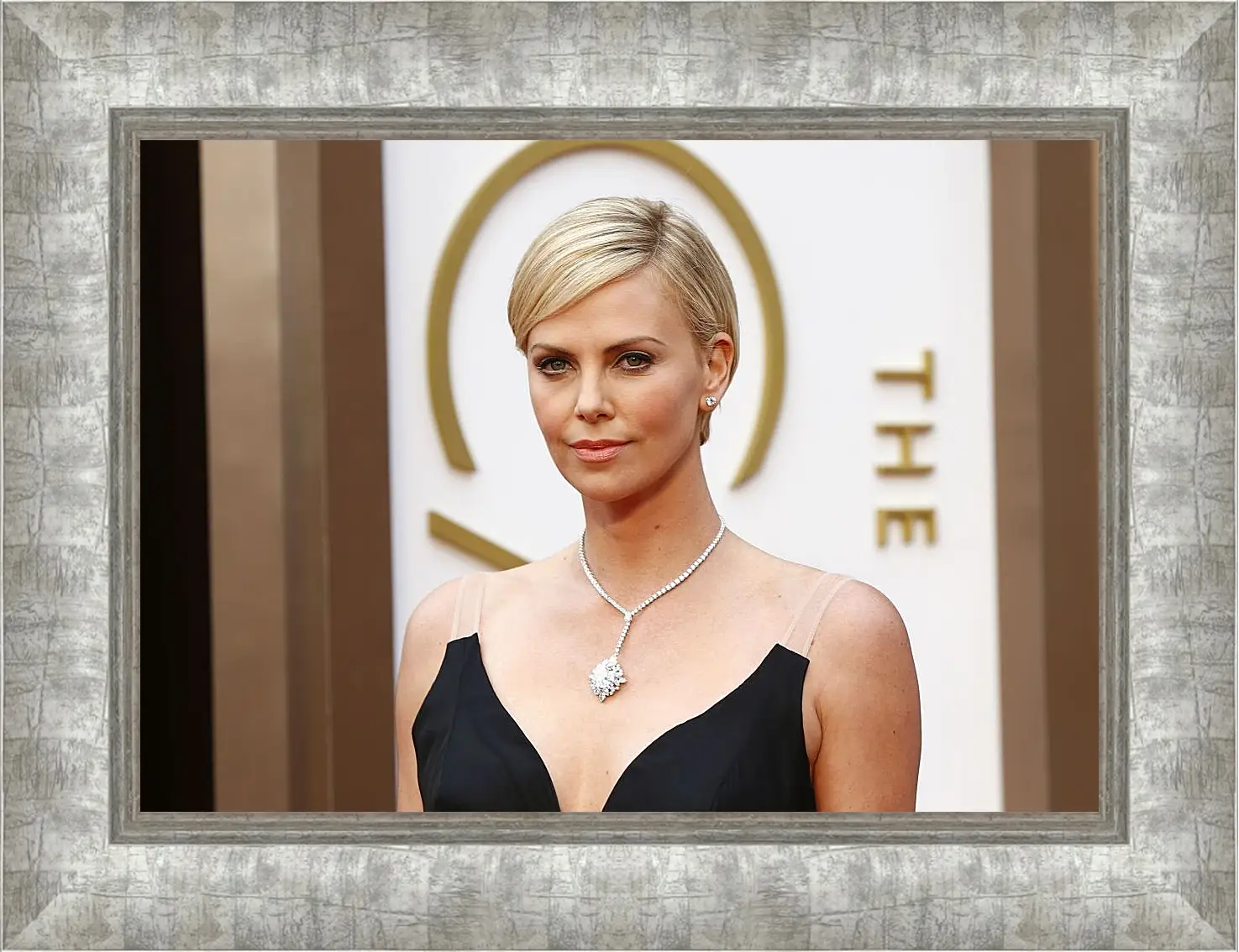 Картина в раме - Шарлиз Терон. Charlize Theron