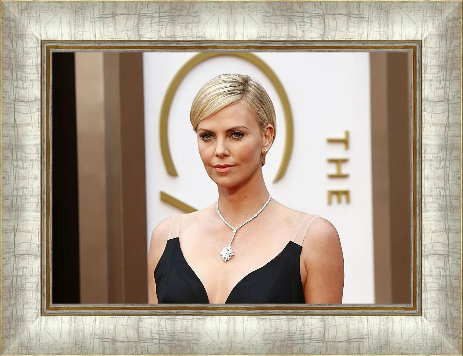 Картина в раме - Шарлиз Терон. Charlize Theron