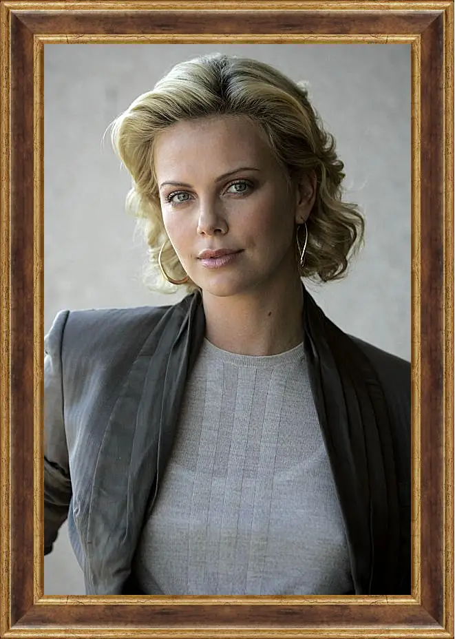 Картина в раме - Шарлиз Терон. Charlize Theron