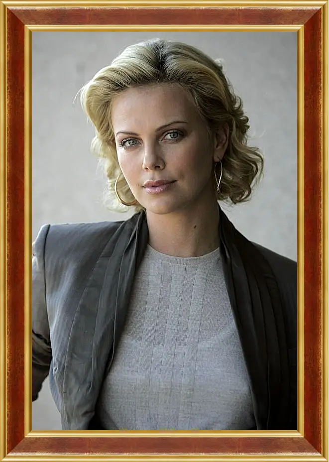 Картина в раме - Шарлиз Терон. Charlize Theron