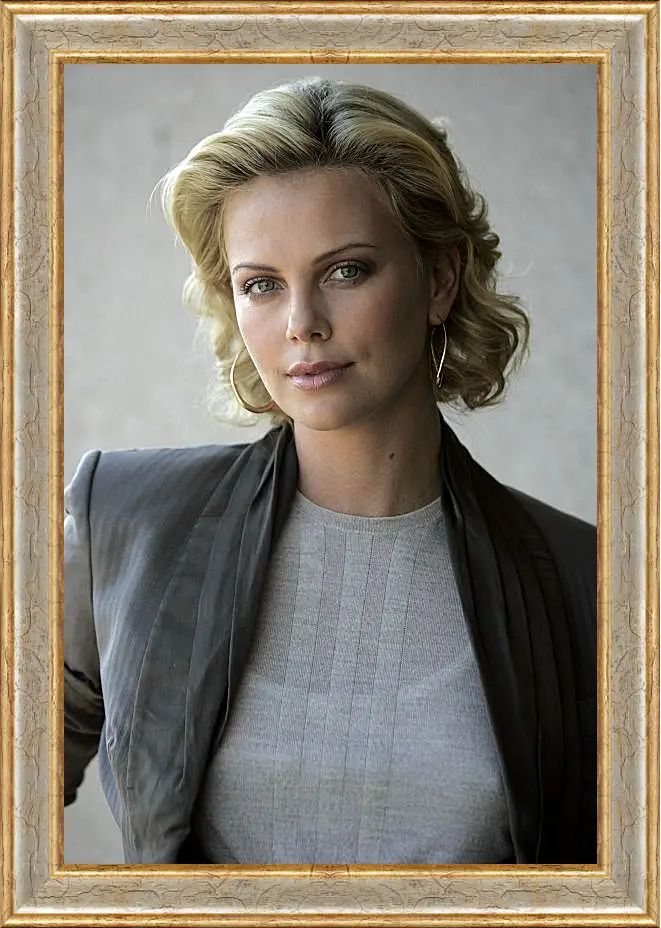 Картина в раме - Шарлиз Терон. Charlize Theron