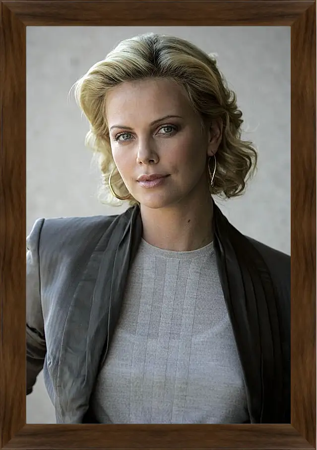 Картина в раме - Шарлиз Терон. Charlize Theron