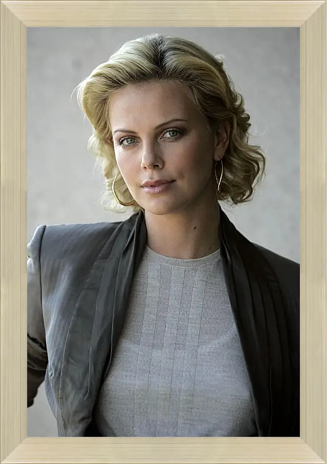 Картина в раме - Шарлиз Терон. Charlize Theron