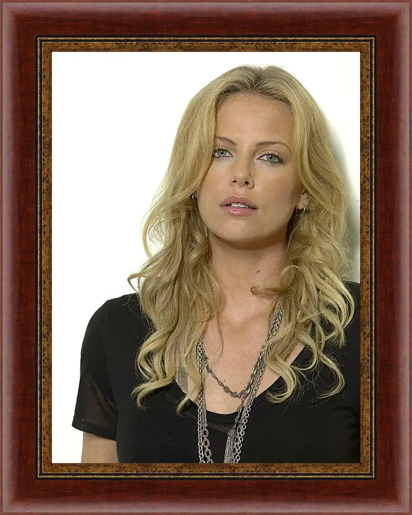 Картина в раме - Шарлиз Терон. Charlize Theron