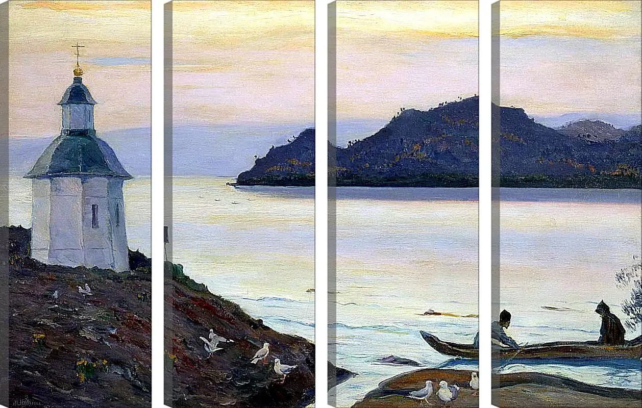 Модульная картина - Соловки. Нестеров Михаил