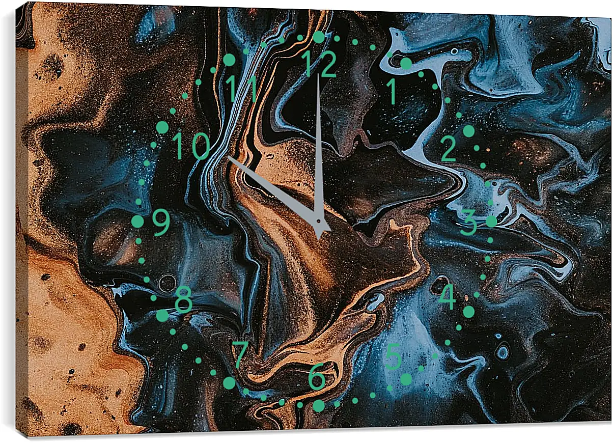 Часы картина - Абстракция