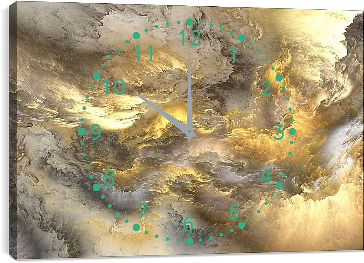 Часы картина - Абстракция