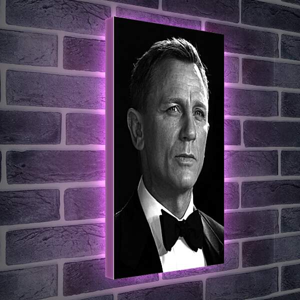 Лайтбокс световая панель - Дэниел Крейг. Daniel Craig