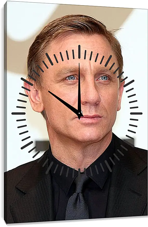 Часы картина - Дэниел Крейг. Daniel Craig