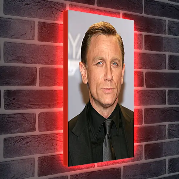 Лайтбокс световая панель - Дэниел Крейг. Daniel Craig