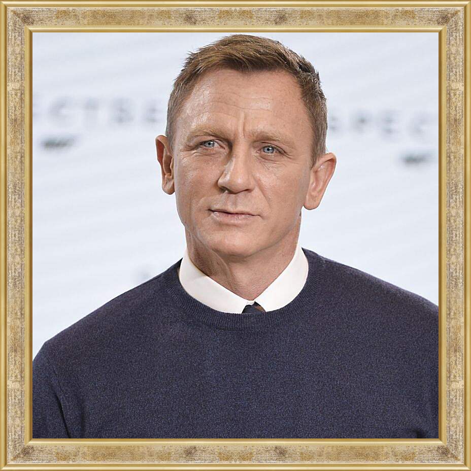 Картина в раме - Дэниел Крейг. Daniel Craig