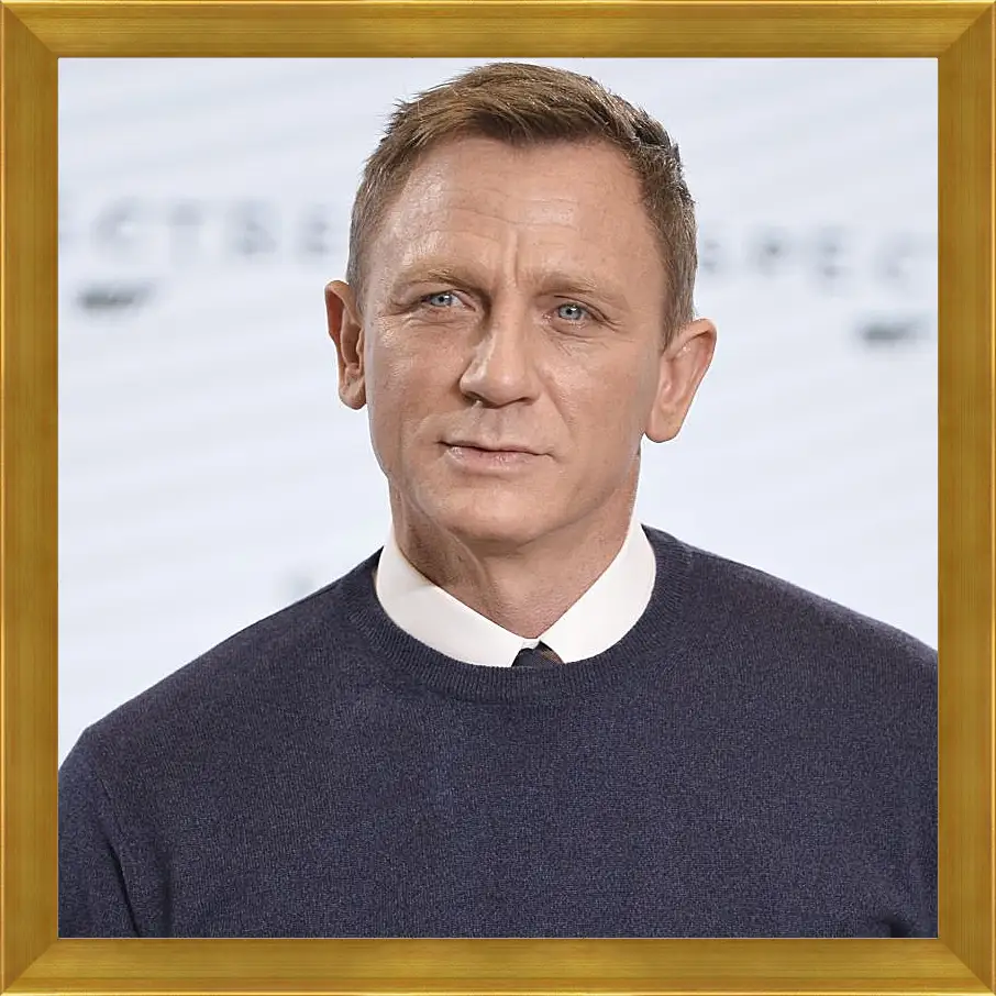 Картина в раме - Дэниел Крейг. Daniel Craig