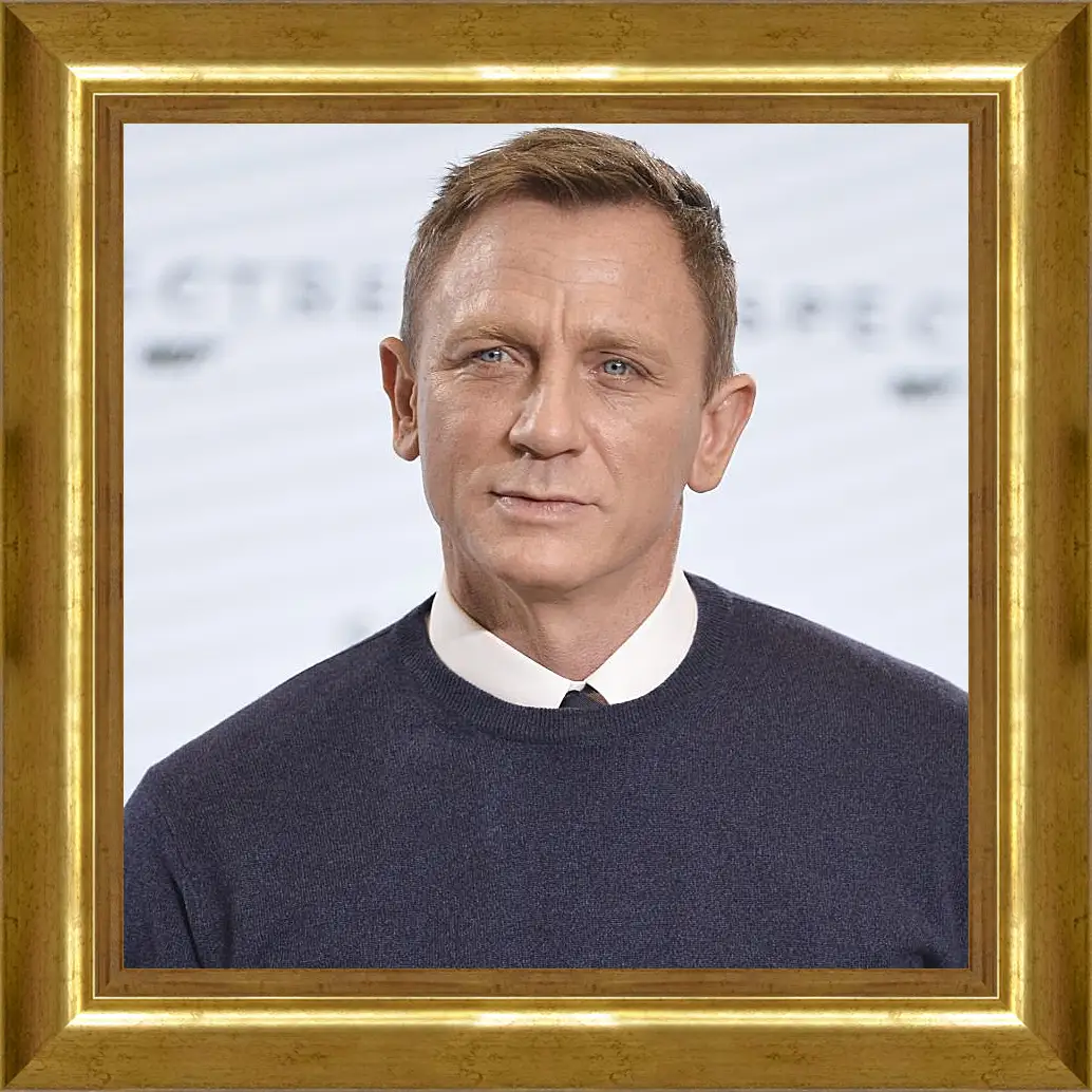 Картина в раме - Дэниел Крейг. Daniel Craig