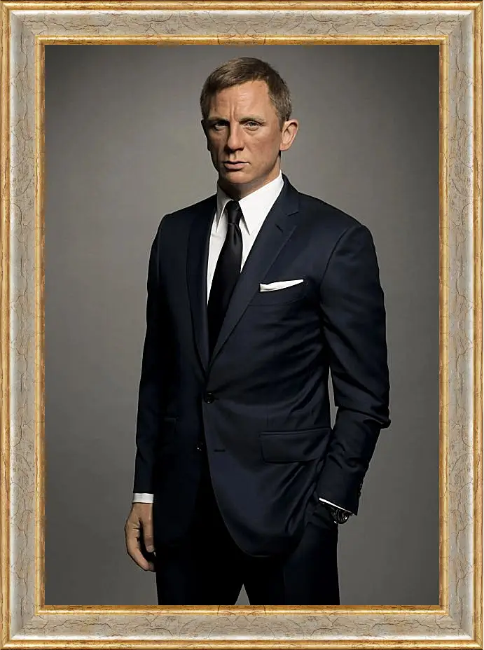 Картина в раме - Дэниел Крейг. Daniel Craig