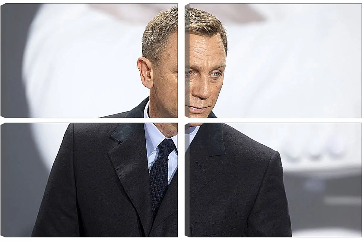 Модульная картина - Дэниел Крейг. Daniel Craig