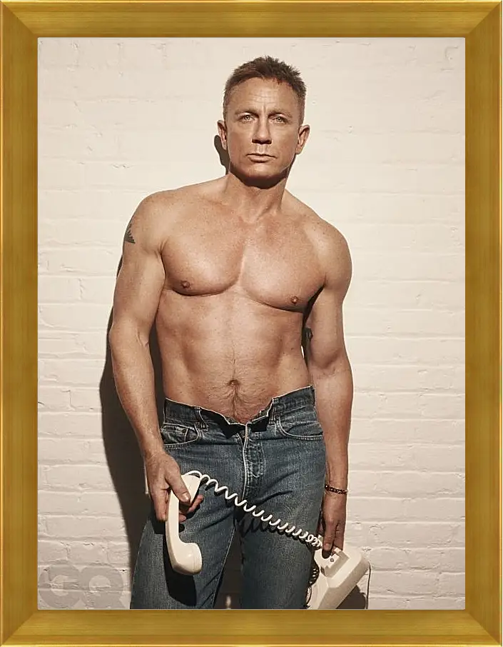 Картина в раме - Дэниел Крейг. Daniel Craig