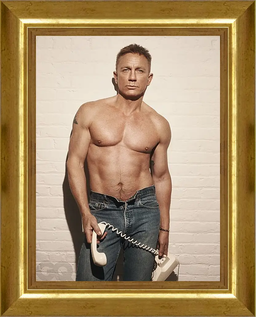 Картина в раме - Дэниел Крейг. Daniel Craig