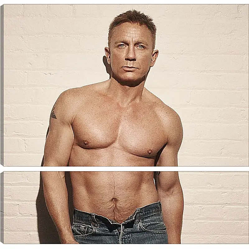 Модульная картина - Дэниел Крейг. Daniel Craig