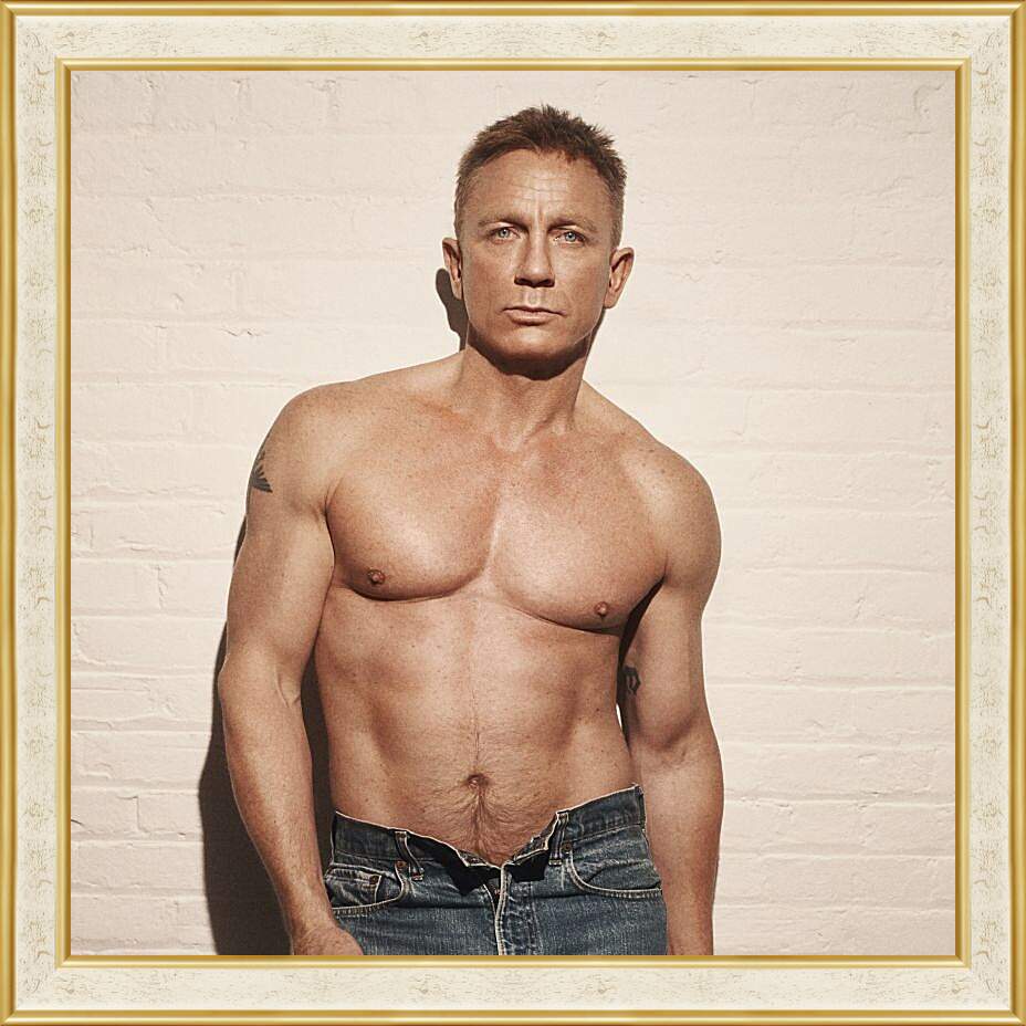 Картина в раме - Дэниел Крейг. Daniel Craig