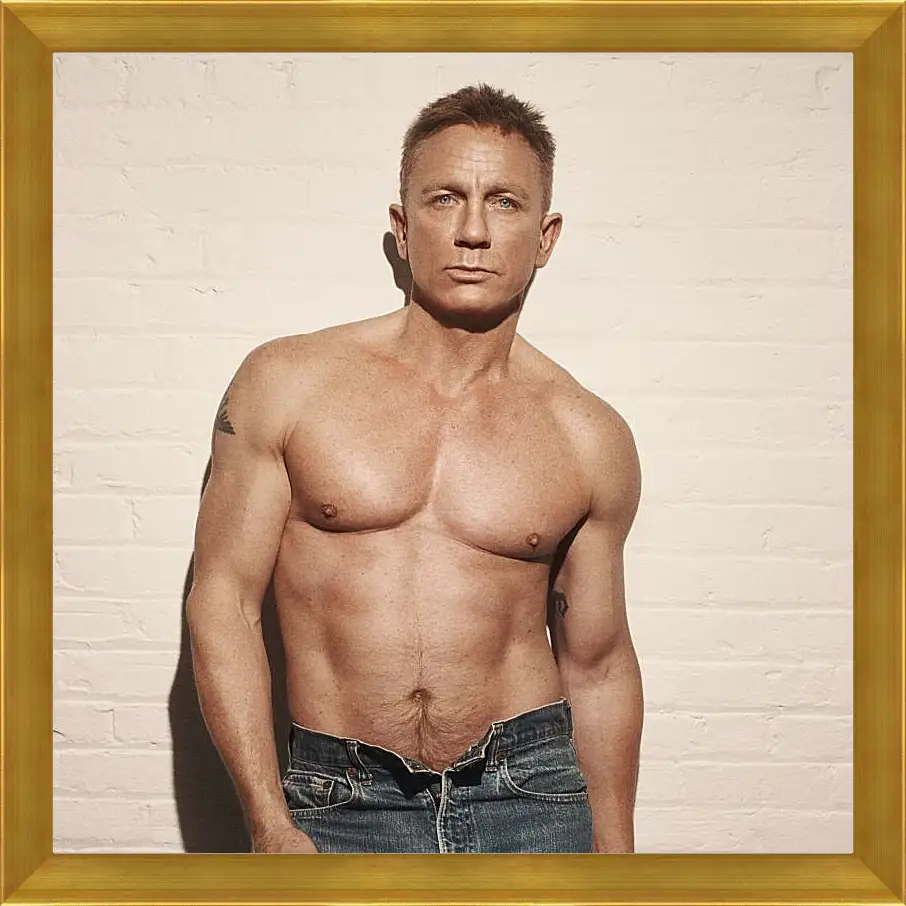 Картина в раме - Дэниел Крейг. Daniel Craig