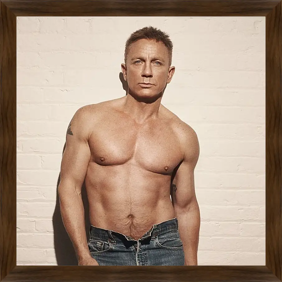 Картина в раме - Дэниел Крейг. Daniel Craig