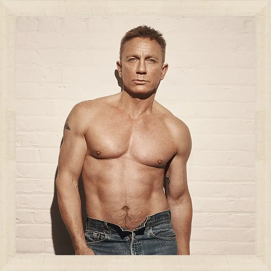 Картина в раме - Дэниел Крейг. Daniel Craig