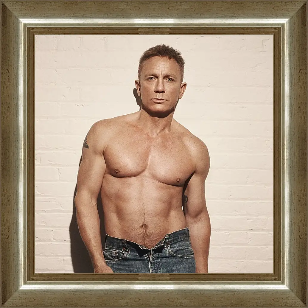 Картина в раме - Дэниел Крейг. Daniel Craig