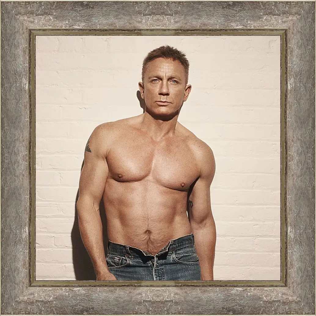 Картина в раме - Дэниел Крейг. Daniel Craig
