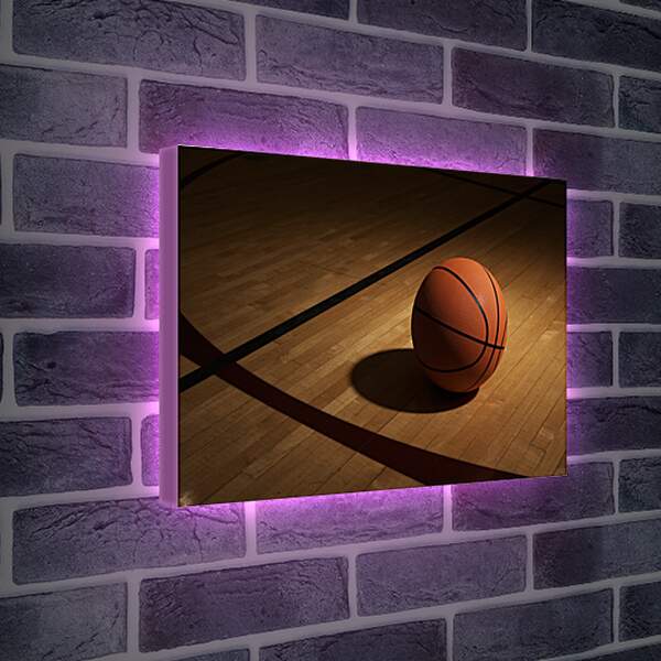 Лайтбокс световая панель - Мяч баскетбольный