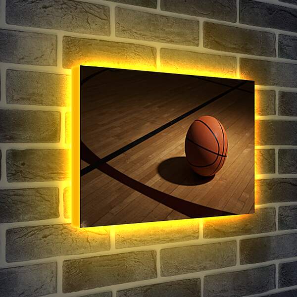 Лайтбокс световая панель - Мяч баскетбольный