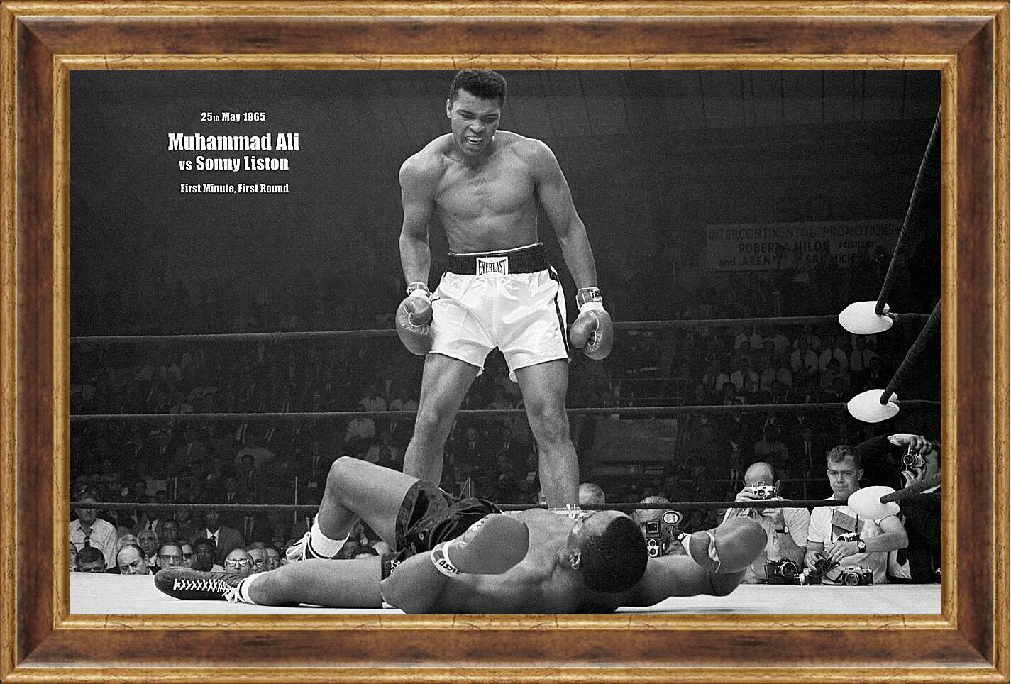 Картина в раме - Мухаммед Али (Muhammad Ali)