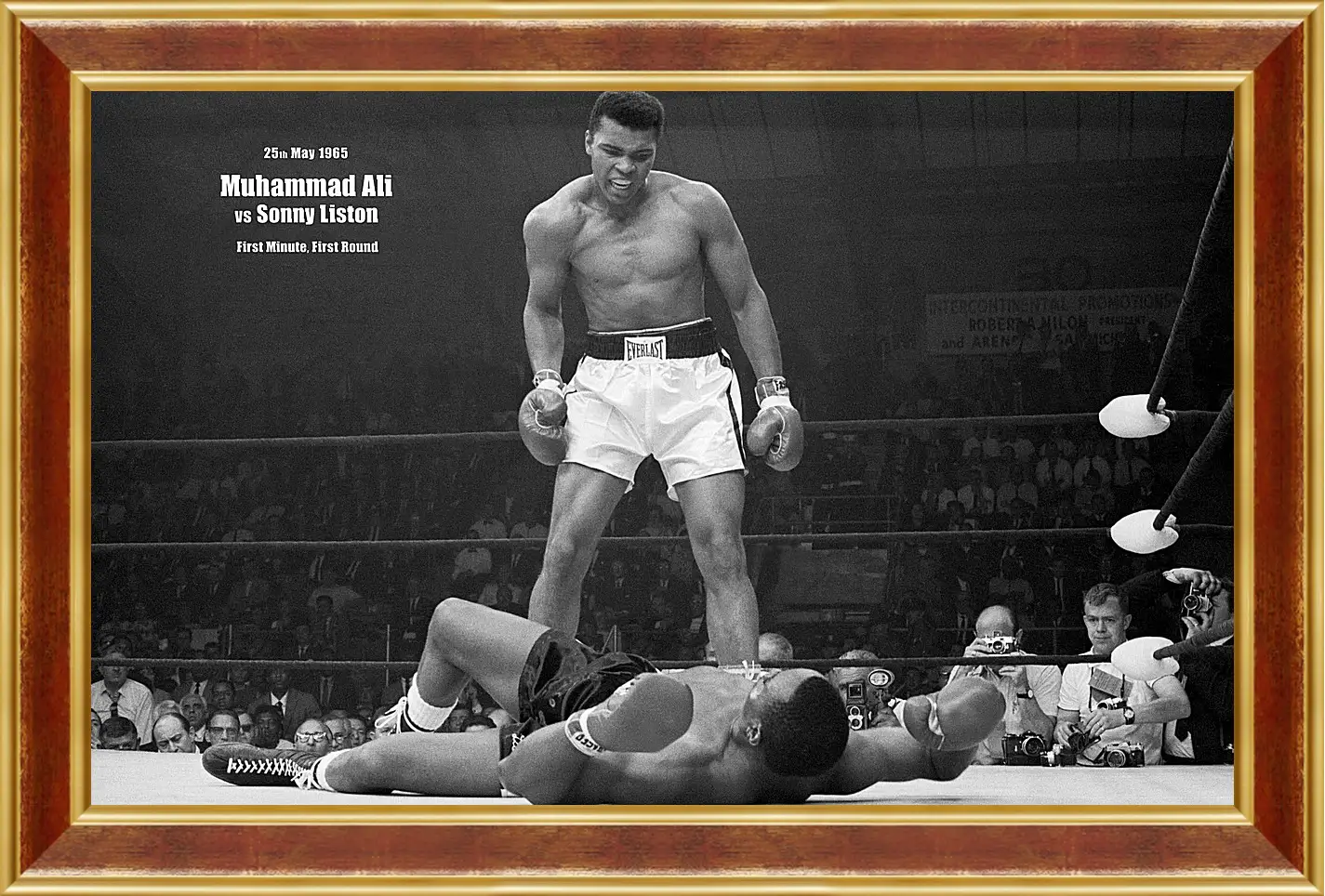 Картина в раме - Мухаммед Али (Muhammad Ali)