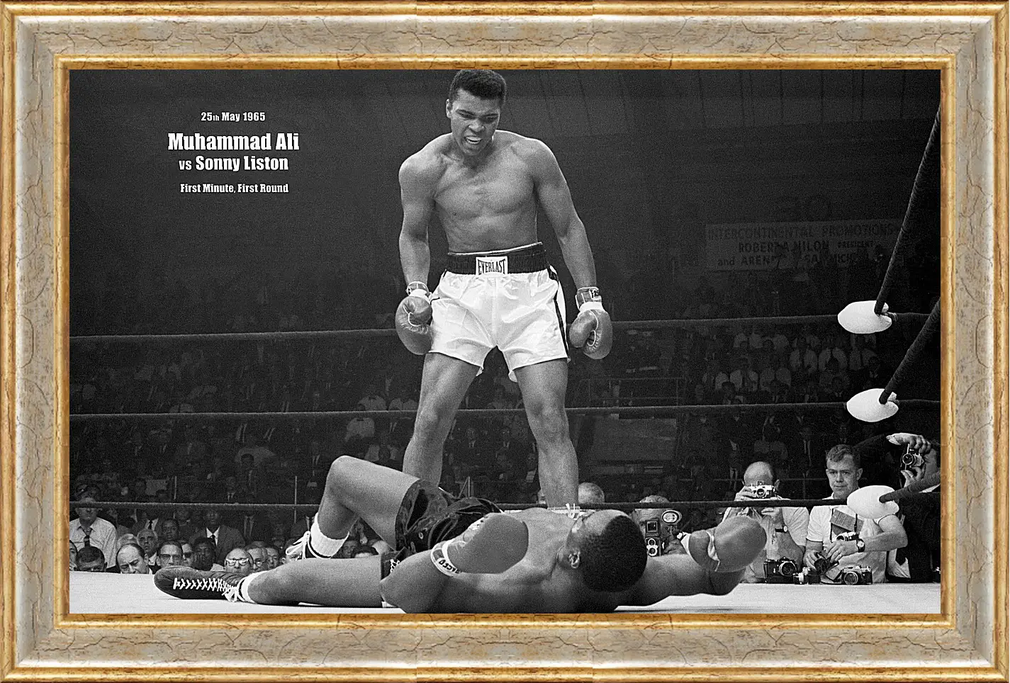 Картина в раме - Мухаммед Али (Muhammad Ali)