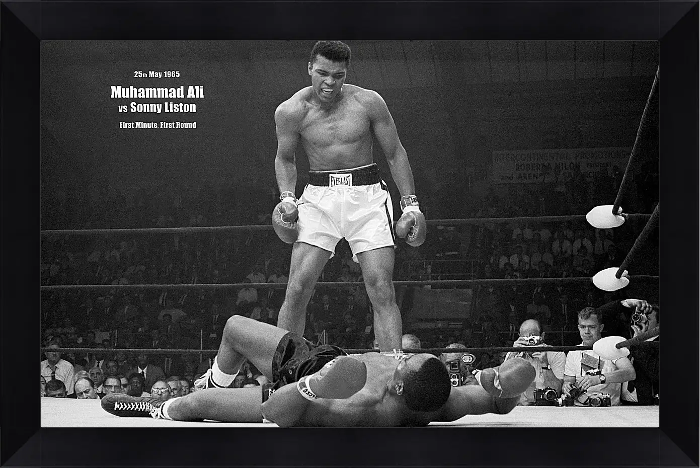 Картина в раме - Мухаммед Али (Muhammad Ali)