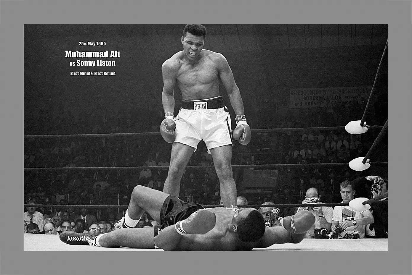 Картина в раме - Мухаммед Али (Muhammad Ali)