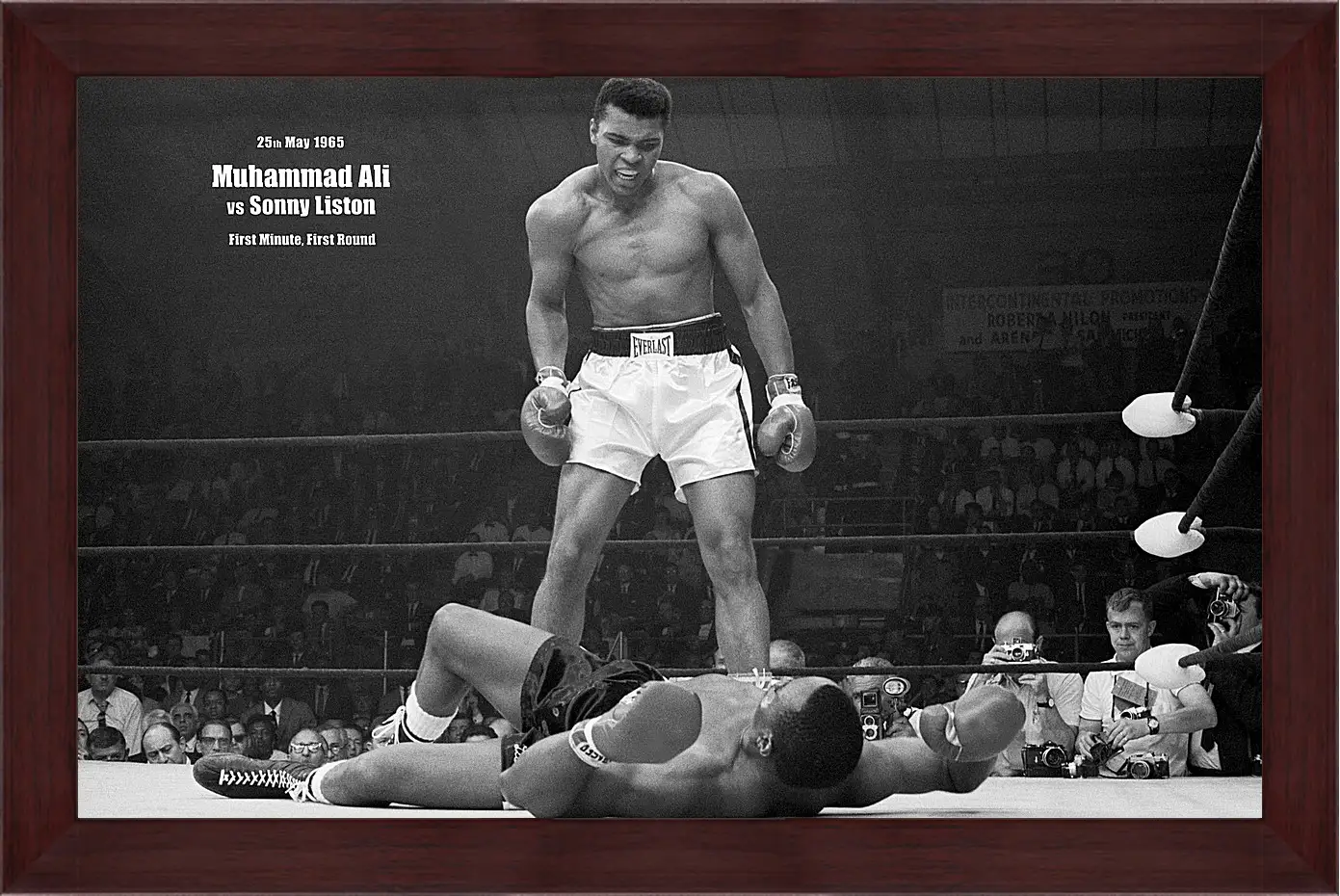 Картина в раме - Мухаммед Али (Muhammad Ali)