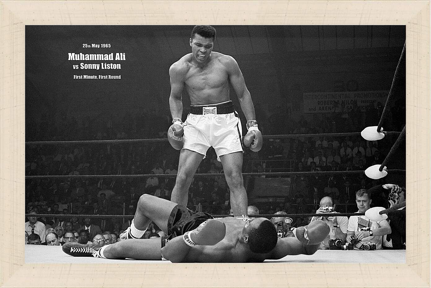 Картина в раме - Мухаммед Али (Muhammad Ali)