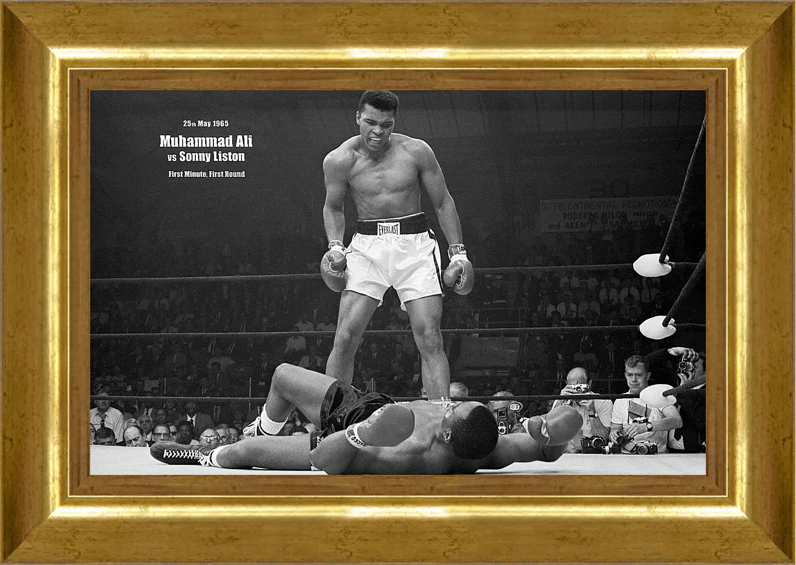 Картина в раме - Мухаммед Али (Muhammad Ali)