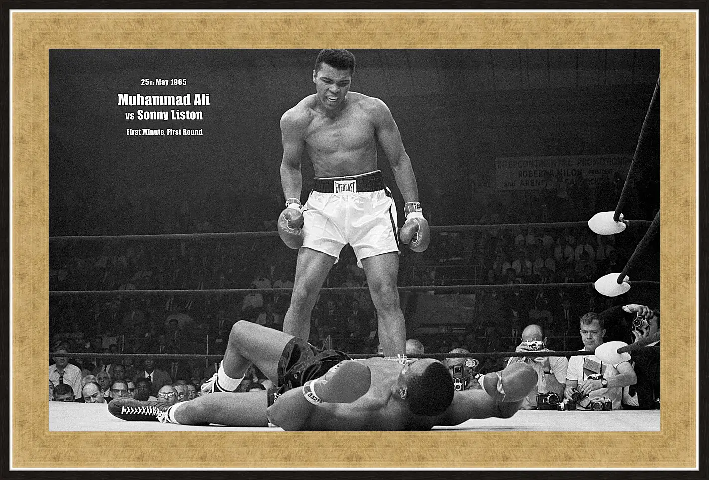 Картина в раме - Мухаммед Али (Muhammad Ali)