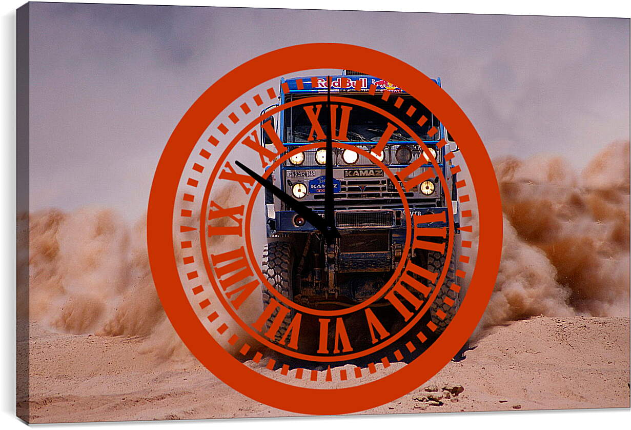 Часы картина - Камаз Мастер (Автоспорт, Дакар)