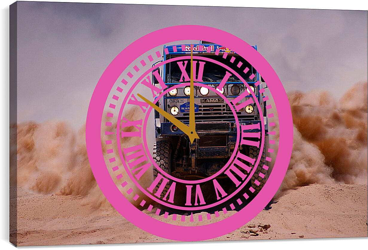Часы картина - Камаз Мастер (Автоспорт, Дакар)