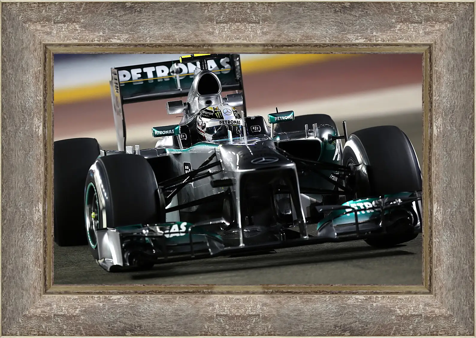 Картина в раме - F1, (формула 1)