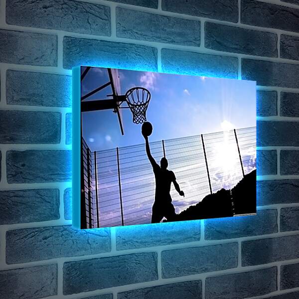 Лайтбокс световая панель - Баскетбол