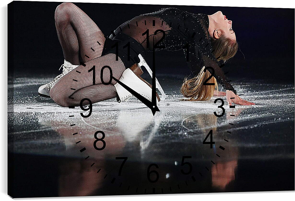 Часы картина - Фигурное катание