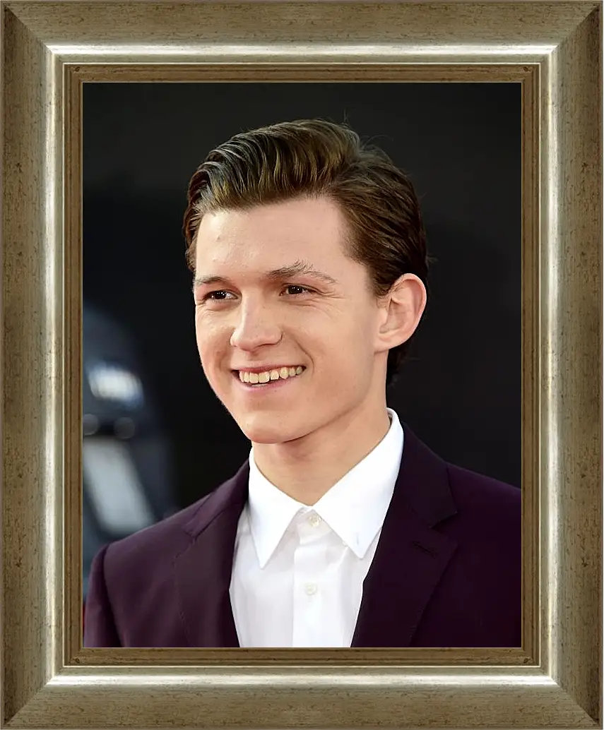 Картина в раме - Том Холланд. Tom Holland