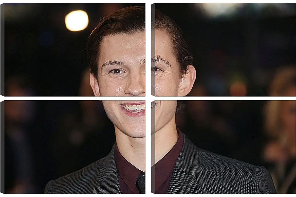 Модульная картина - Том Холланд. Tom Holland